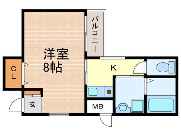 ＦＬＡＴ３４西宮の物件間取画像